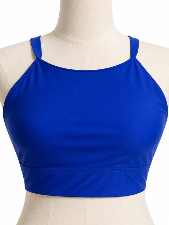Other - Blue Sport Bikini Top Racerback Strappy Back Medium